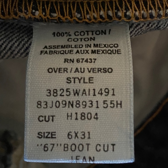 Ralph Lauren Women's Dark Blue Boot Cut Jeans - Picture 4 of 4